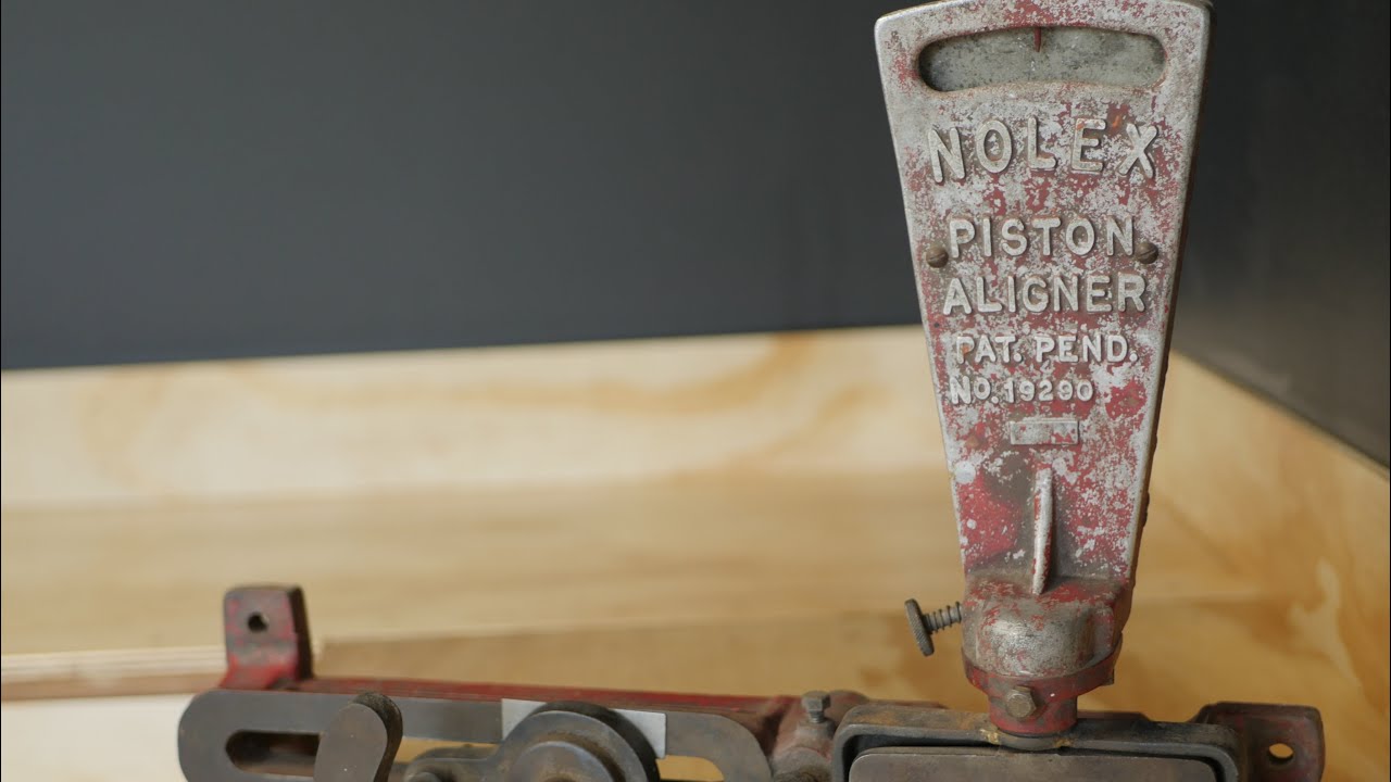 How Does This Vintage Engine Alignment Tool Work?