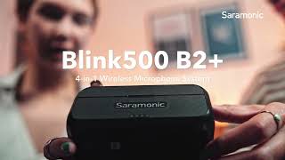 Video thumbnail for The Saramonic Blink500 B2+ 2.4G Dual Wireless Microphone System by Saramonic_official