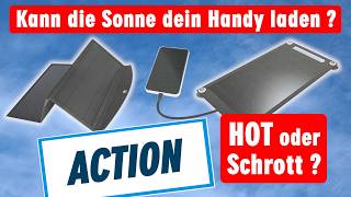 Solar Panels für Handys von ACTION im Test - Solar Powerbank - Solar Ladegeräte USB