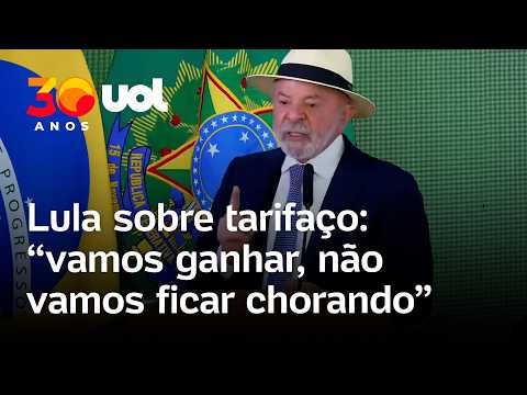 Lula sobre tarifaço dos EUA: ‘não vamos ficar chorando, vamos achar outros compradores’