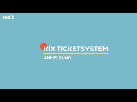 MAIT Ticketsystem: Anmeldung