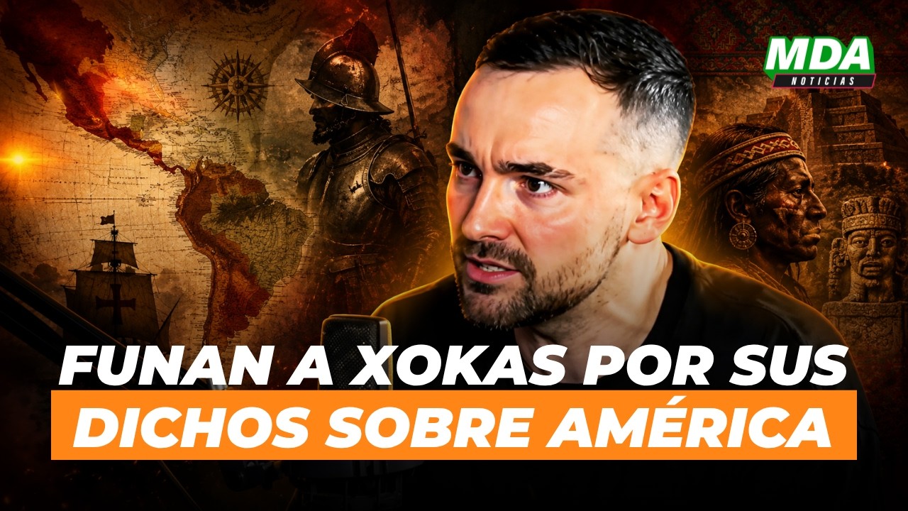 XOKAS habló tras las FUERTES CRÍTICAS por sus DICHOS sobre el COLONIALISMO en SUDAMÉRICA