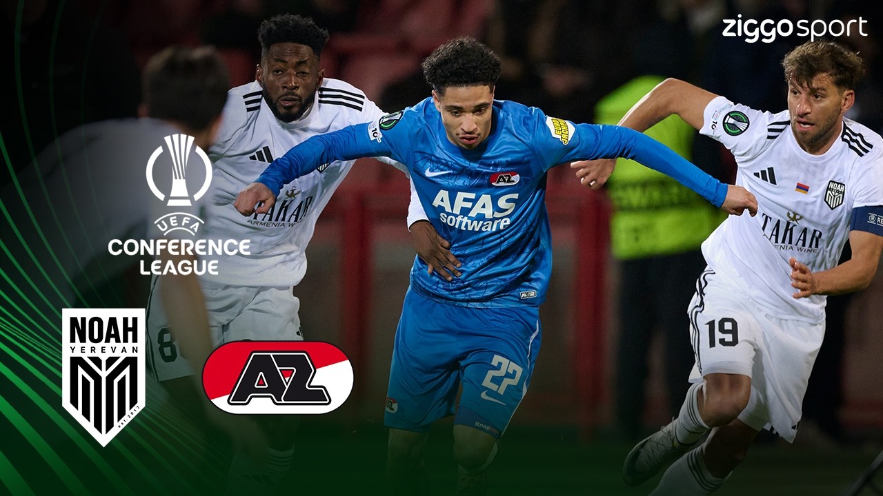 ZENUWSLOPENDE SLOTFASE MET GIGANTISCHE KANSEN OVER EN WEER!😱| Noah vs AZ | Conference League 2025/26