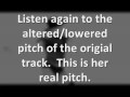 Madonna Voice Change