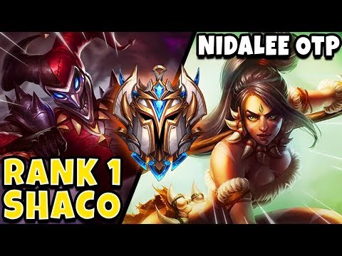 #1 SHACO WORLD VS. CHALLENGER NIDALEE ONE TRICK! (EPIC MATCHUP) - League of Legends
