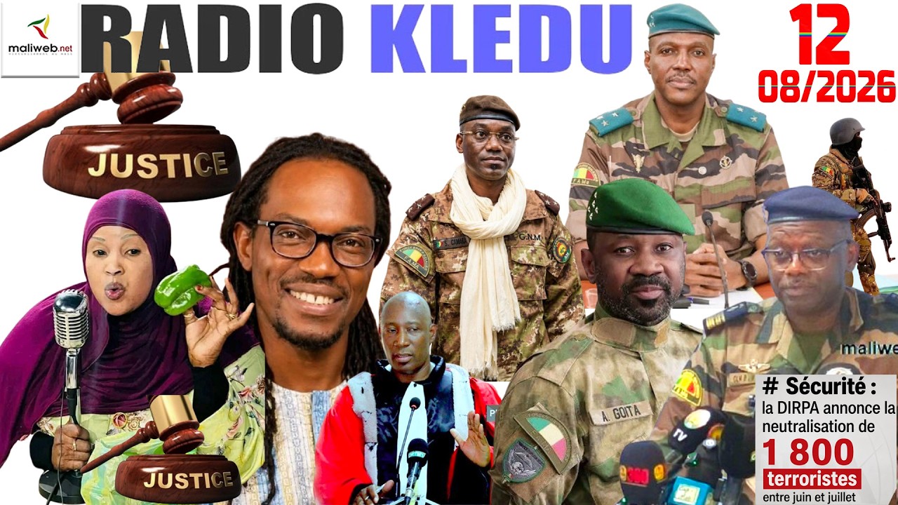 La Revue de Presse de la RADIO KLEDU du 12 Août 2026