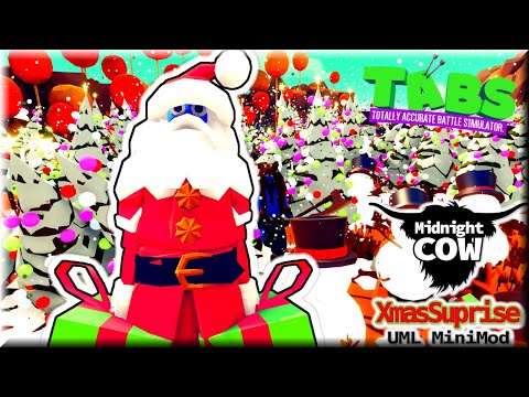 TABS - Christmas Tree Chaos! Bad Santa vs Every Unit - XmasSurprise MiniMod by MidnightCow