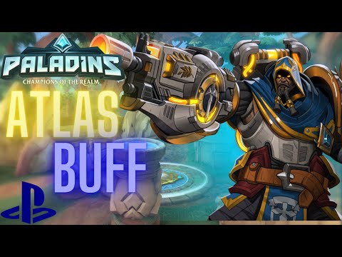 Paladins Atlas Damage Feels More Impactful l Casual PS4 Gameplay
