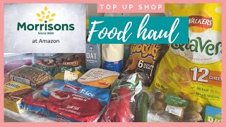 MORRISONS AMAZON PRIME FOOD HAUL | TOP UP SHOP | GROCERY HAUL UK