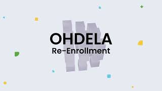 OHDELA Re-Enrollment
