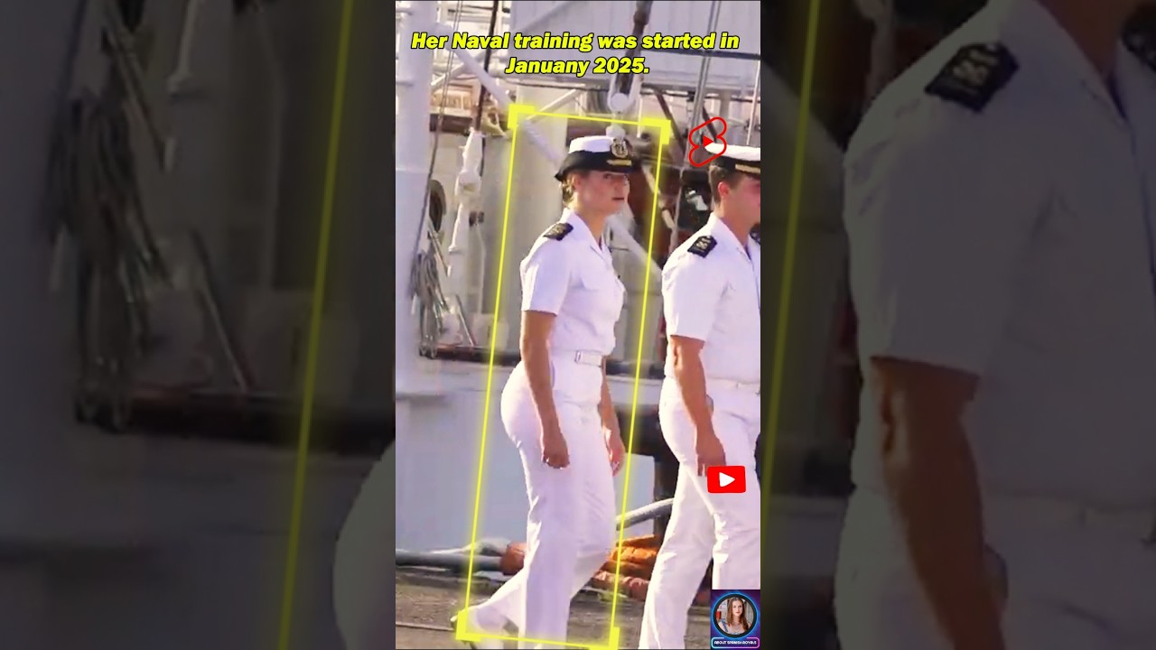 Princess Leonor started her Naval training in style again