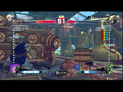USFIV~ Gouken (ProudStrawberry) vs.  Zangief (zangitan) HD