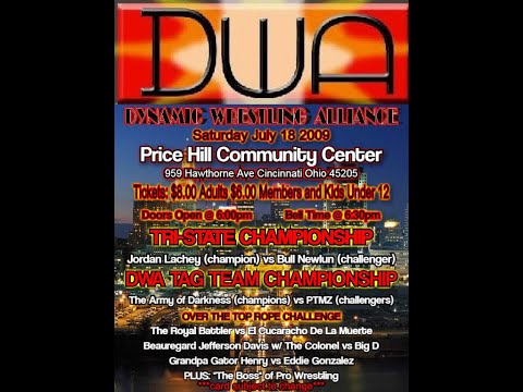 DWA Wrestling - July 18, 2009 (nearly complete event)