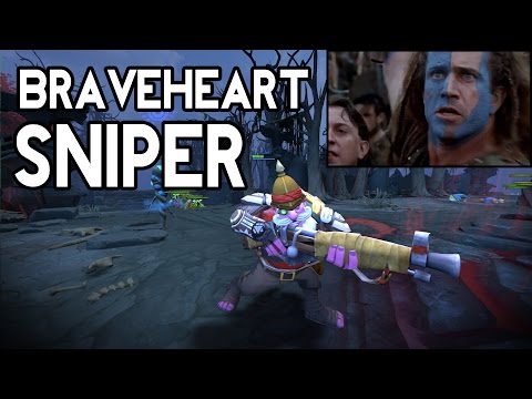 Dota 2 - Braveheart Sniper