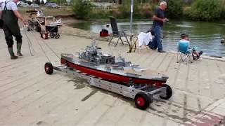 HMS Warspite 1/72 Final thoughts & Retrieval (6-6) 27Jul18<div class=vauth>RC Model Warships</div>