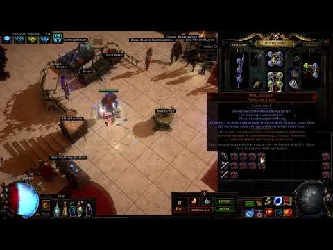 (Path of exile RSC) identifying 20 Watcher's Eye's (ilvl 85)