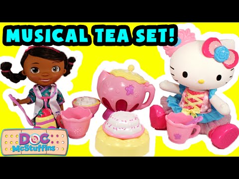 ★Musical Magic Tea Set★ By Little Daisies Fun Years - Hello Kitty Doc McStuffins Tea Party Videos