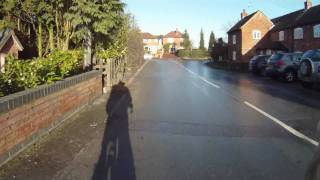 preview picture of video 'Cycle ride around Church Leigh, Staffordshire (part 1)'