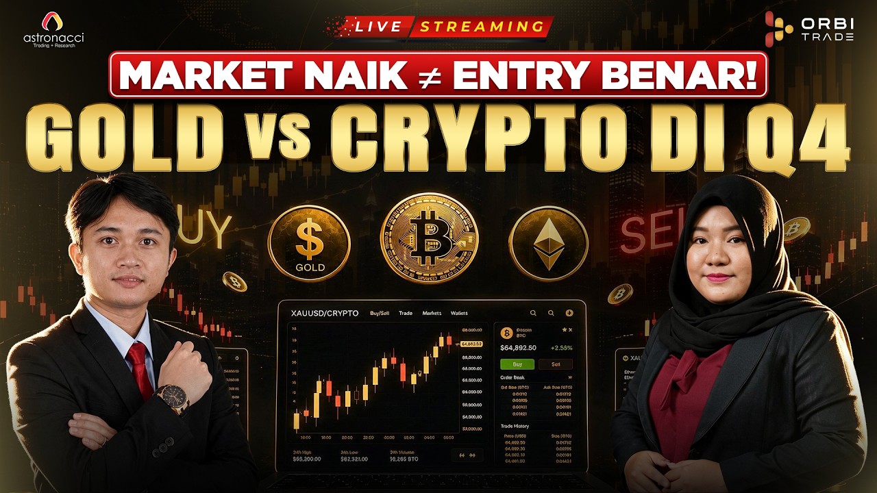 Peluang Gold & Crypto di Q4: Jangan Sampai Salah Strategi Entry!