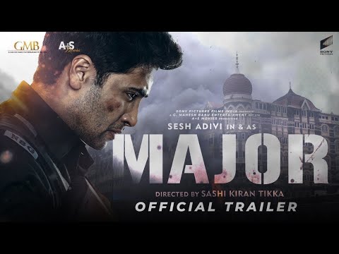 MAJOR | Official Trailer - Hindi | Adivi Sesh | Saiee M | Sobhita D | Mahesh Babu | In Cinemas Jun 2
