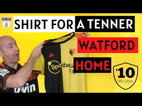 🚨 WATFORD FC Shirt #4 - Collecting every shirt from the EFL League for £10 or less. 💰