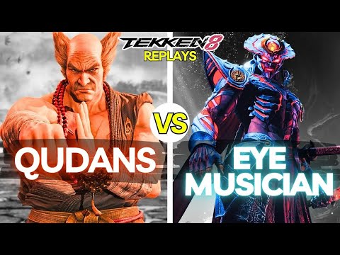 T8 Pro 🕹️ Eyemusician (#1 Yoshimitsu) vs Qudans (#1 Heihachi) 🕹️ Tekken 8 Replays