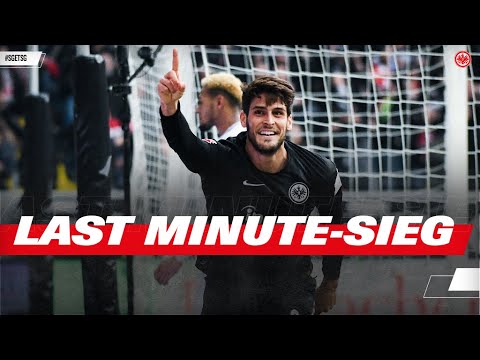 Unglaublicher Last-Minute-Sieg der Eintracht gegen Hoffenheim | Die Schlussphase des Spiels
