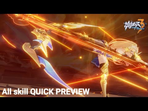 [Honkai Impact 3]Durandal-DEA ANCHORA:skill,battlesuit,quick preview v4.4
