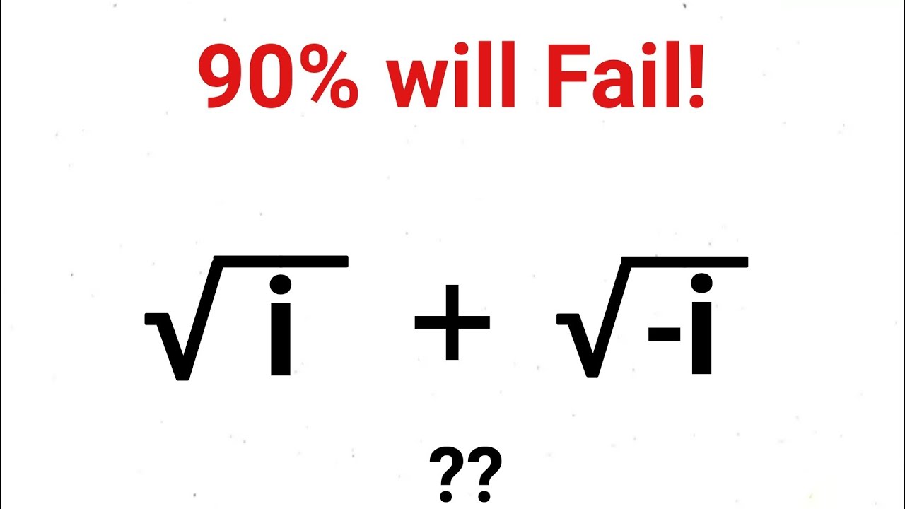 Nice Square Root Problem | Math Olympiad Question