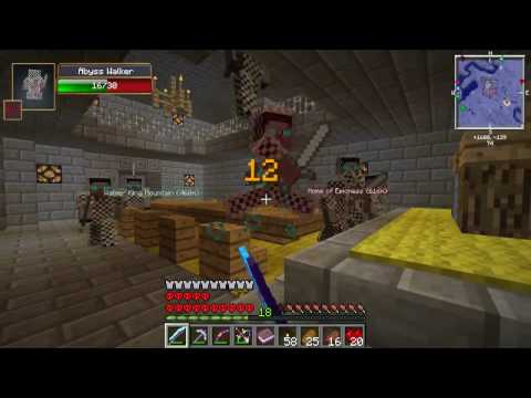 Minecraft: Hardcore Modded Survival - Episode 19 - Rare Walker King Boss Fight #2 and #3