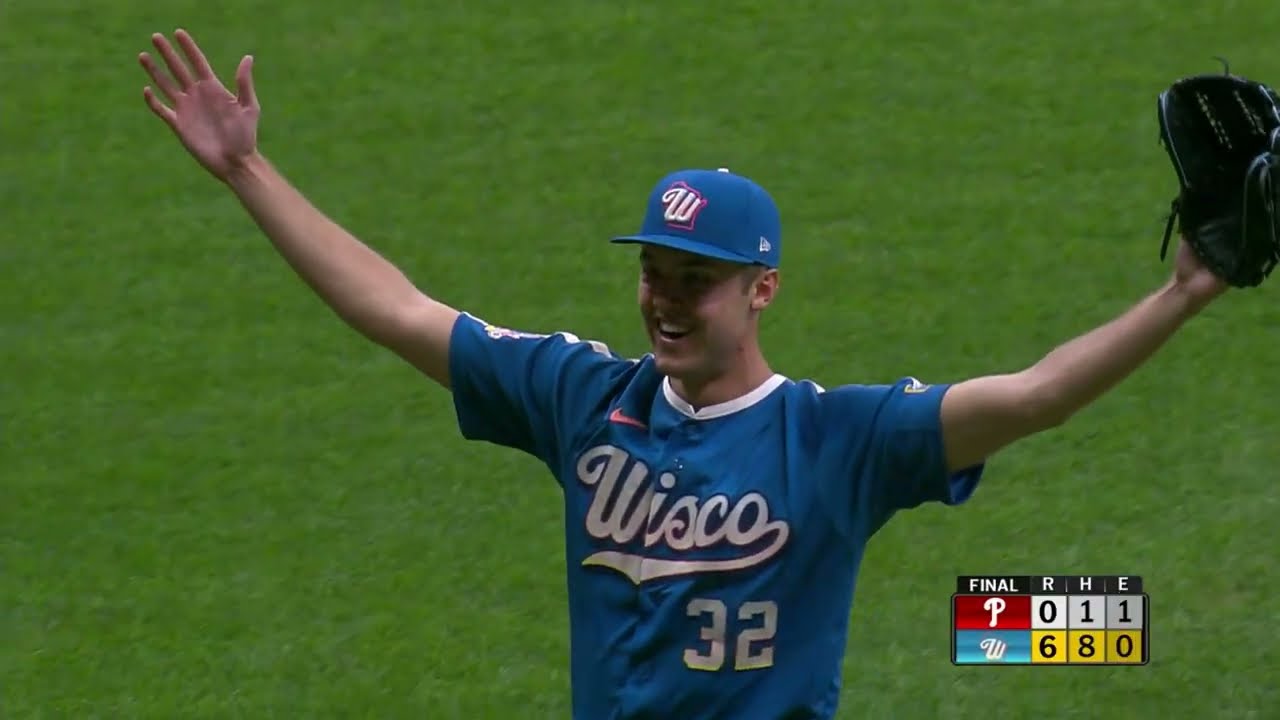 Maddux 🤝 Misiorowski! Jacob Misiorowski hurls a 95-pitch SHUTOUT on 1-year MLB debut anniversary!