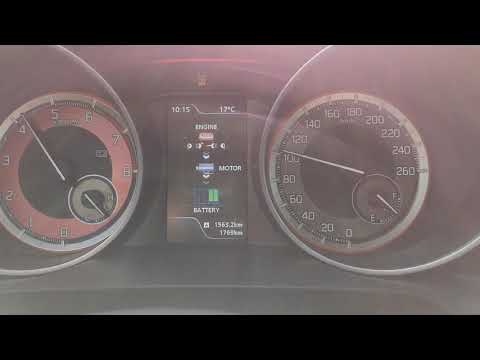 Suzuki Swift sport 130 Hybrid 48V 2020 0-100 km/h acceleration