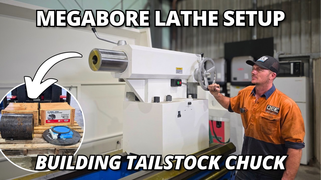 Building a Heavy Duty Tailstock Chuck for the Megabore Lathe | Part 1