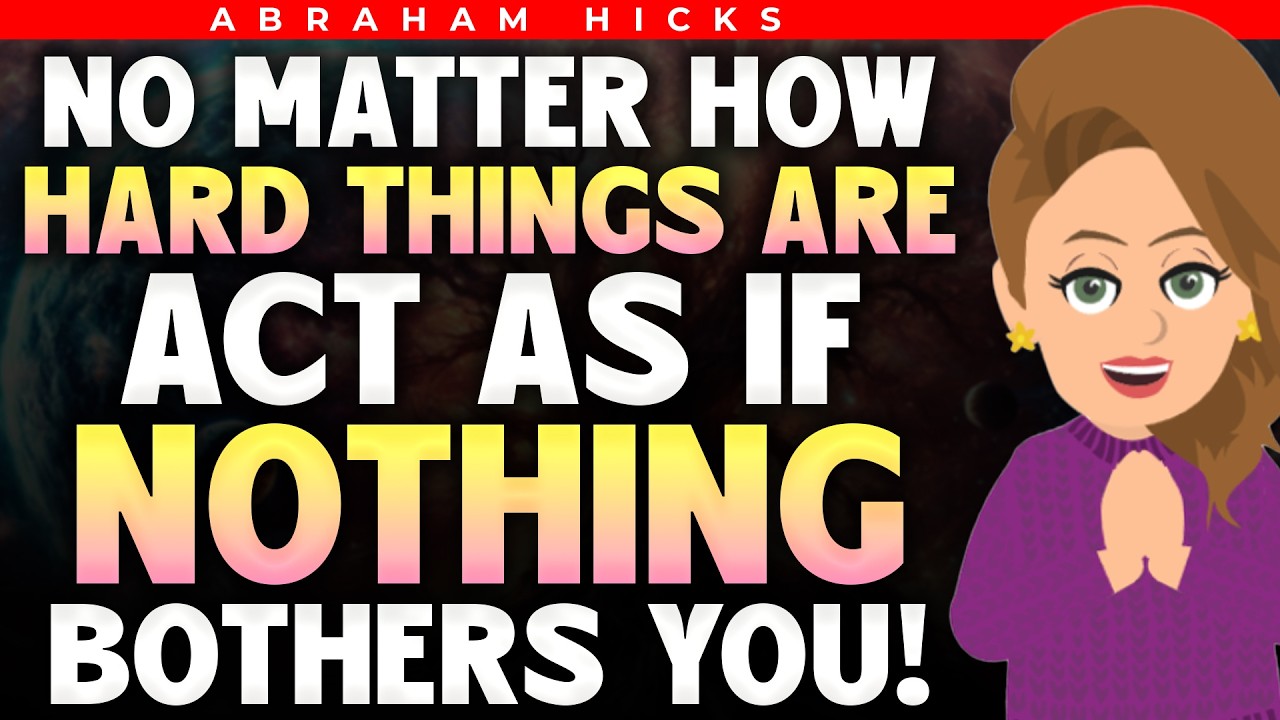 Smiling Through Tough Times Helps You Grow! 😊🌱 Abraham Hicks 2024