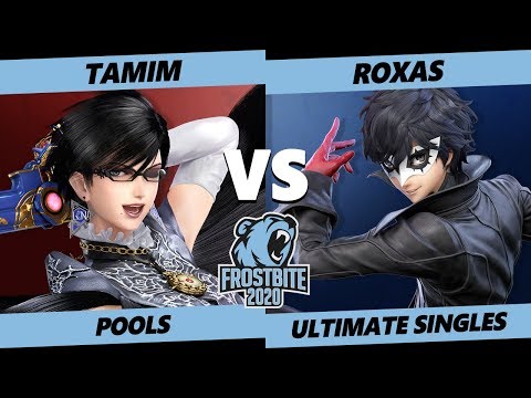 Frostbite 2020 SSBU Pools - tamim  (Bayonetta) Vs. Roxas (Joker) Smash Ultimate Singles