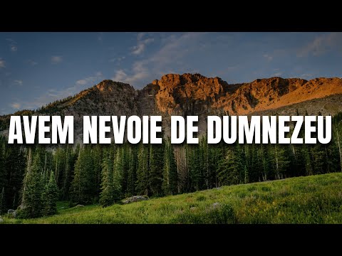 Avem nevoie de Dumnezeu | Cover