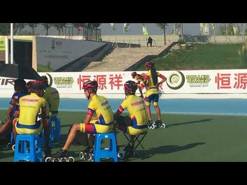 World Roller Games 2017 -  oficial training 01-09-2017