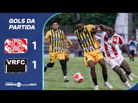 BANGU 1 X 1 VOLTA REDONDA - GOLS DA PARTIDA - CARIOCA BETNACIONAL 2024