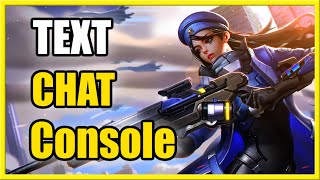 How to TEXT Chat in Overwatch 2 on PS4, PS5 & Xbox (Fast Tutorial)