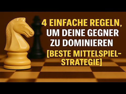 4 einfache Regeln, um deine Gegner zu dominieren [Beste Mittelspiel-Strategie]