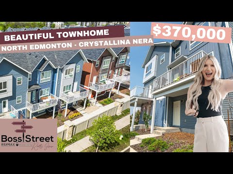 North Edmonton Home for sale. Stunning Town house located in Crystallina Nera in Edmonton Alberta