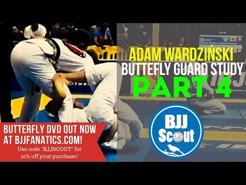 BJJ Scout: Adam Wardziński Butterfly Guard Study Part 4 - Standers