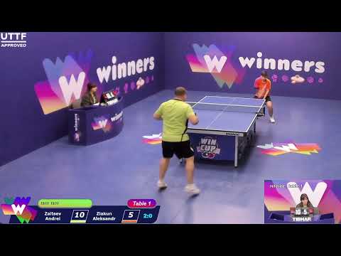 WINners CUP table 1 05.01  Zaitsev Andrei - Ziakun Aleksandr 22:00