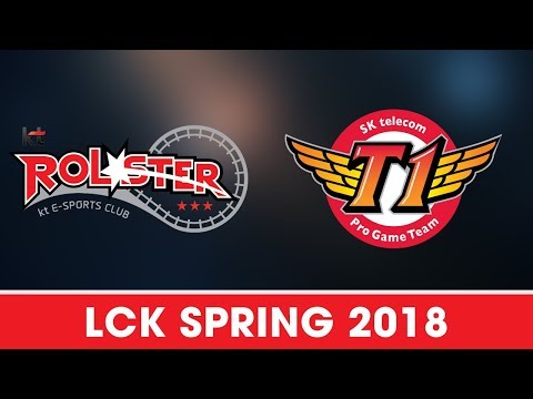 KT vs SKT Highlights Game 2 [LCK Spring 2018] KT Rolster vs SK Telecom T1