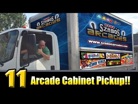 11 arcade machine pickup!!