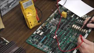 Working on Williams System 11 PINBOT Pinball PCB's MPU Testing With a Multimeter