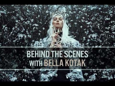 Bella Kotak Photography - Behind The Scenes - On the Cusp of Spring - Photo Shoot