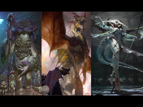 MTG EDH Commander Slimefoot the Stowaway vs The Ur-Dragon vs Atraxa Praetors Voice