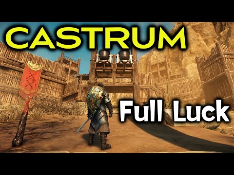Castrum (+cast) chest run - MAX LUCK | New World