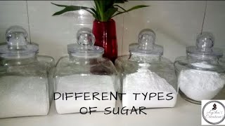 icing sugar /caster sugar at home in malayalam // Different types of sugar